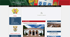 Desktop Screenshot of embaixadaportugal.org.za